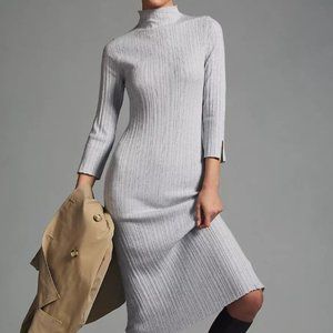 Daily Practice by Anthropologie Textured Column Sweater Dress, Size XL